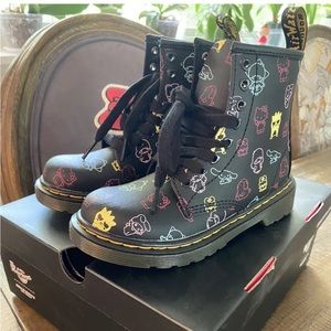 Dr. Martens X Hello Kitty and Friends Little Girl Boot Brand New 12